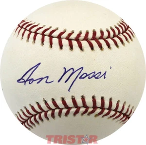 DON MOSSI SIGNED AUTOGRAPHED ML BASEBALL PSA - CLEVELAND INDIANS, DETROIT TIGERS - Picture 1 of 2