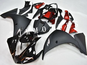 For YZF R1 2009-2011 Black Red ABS Injection Mold Bodywork Fairing Kit Plastic - Bild 1 von 9