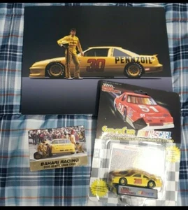 3 Pc Nascar Michael Waltrip Lot NEW print car card Vintage - Picture 1 of 4