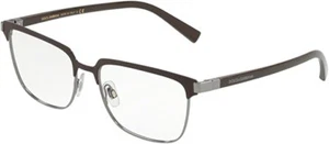 Dolce & Gabbana Frame (DG-1302 1315) MATTE BROWN RUTHENIUM-53-17-140 - Picture 1 of 1
