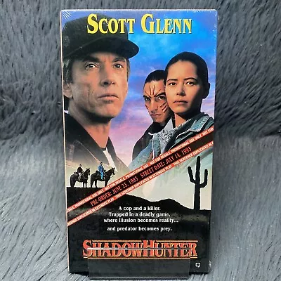 ShadowHunter VHS 1993 Studio Promo Native American Scott Glenn Benjamin Bratt - Image 1 of 4
