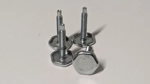 WD02X31882 - SET 4 GAMBE LIVELLATRICI OEM GE PER LAVASTOVIGLIE - CON GARANZIA NUOVE SCATOLA APERTA - Foto 1 di 1