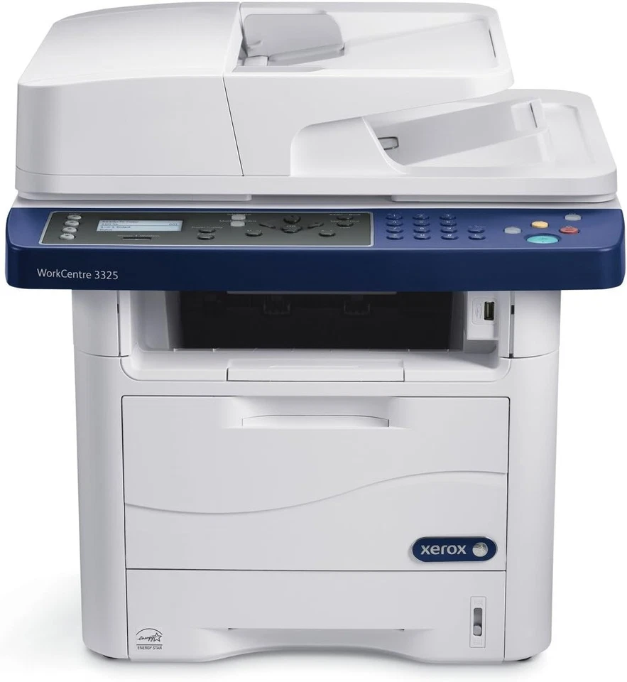 Xerox WorkCentre 3325dni A4 AIO Network Duplex Mono Laser Printer - With Toner - Image 1 of 3