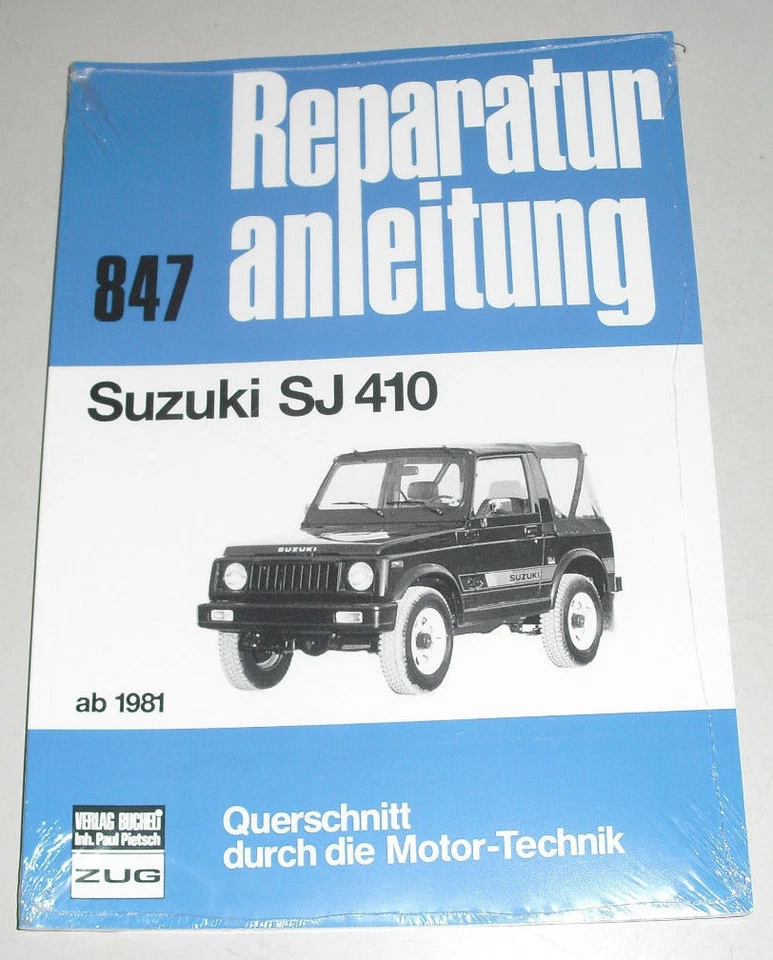 Manuale Riparazione Suzuki Sj 410 Da Anno 1981 - Immagine 1 di 1