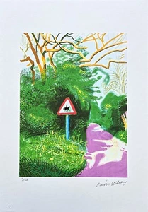 DAVID HOCKNEY - The Arrival of Spring in Woldgate 5th May - signed, 33/500 - Picture 1 of 4