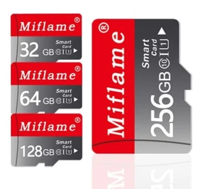 Micro TF SD Card 256GB 128GB 64GB 32GB 16GB 8GB Memory Card Flash Class - Picture 1 of 18