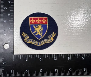 Polo Ralph Lauren Custom PRL Lion Shield Iron on patch - Picture 1 of 4