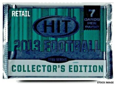 2013 SAGE HIT High Series Collectors Edition 7 Trading Card Blaster PACK! AUTOs? - Image 1 of 4