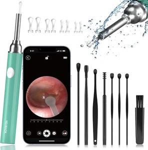Ear Wax Cleaner Ear Camera Otoscope with Light Cleaner Removal Kit FOR ANDROID - Picture 1 of 11