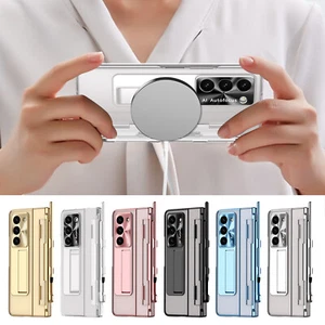 For Samsung Galaxy Z Fold5 Hinge Screen Protection Kickstand Pen Slot Case Cover - Photo 1 sur 49