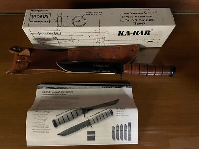 Ka Bar Collector’s Club 1999 USMC 1250 Knife 1st First Production Run! VERY RARE - Image 1 of 4