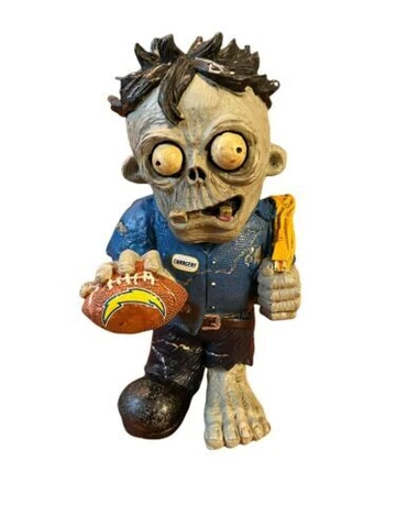 Los Angeles Chargers Zombie Football Figure Statue Power Cord Cover