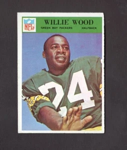 1966 Philadelphia Gum #90 Willie Wood VG/EX cond Green Bay Packers FREE SHIPPING - Picture 1 of 2