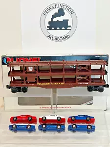 LIONEL 6-16208 #1 PENN. RR AUTO CAR CARRIER ~w~6-DIE-CARS BLT'89 OB-NEW - Picture 1 of 4