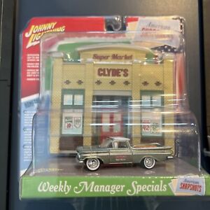 Johnny Lightning 1959 Chevrolet El Camino Pickup Truck Green and Resin Store