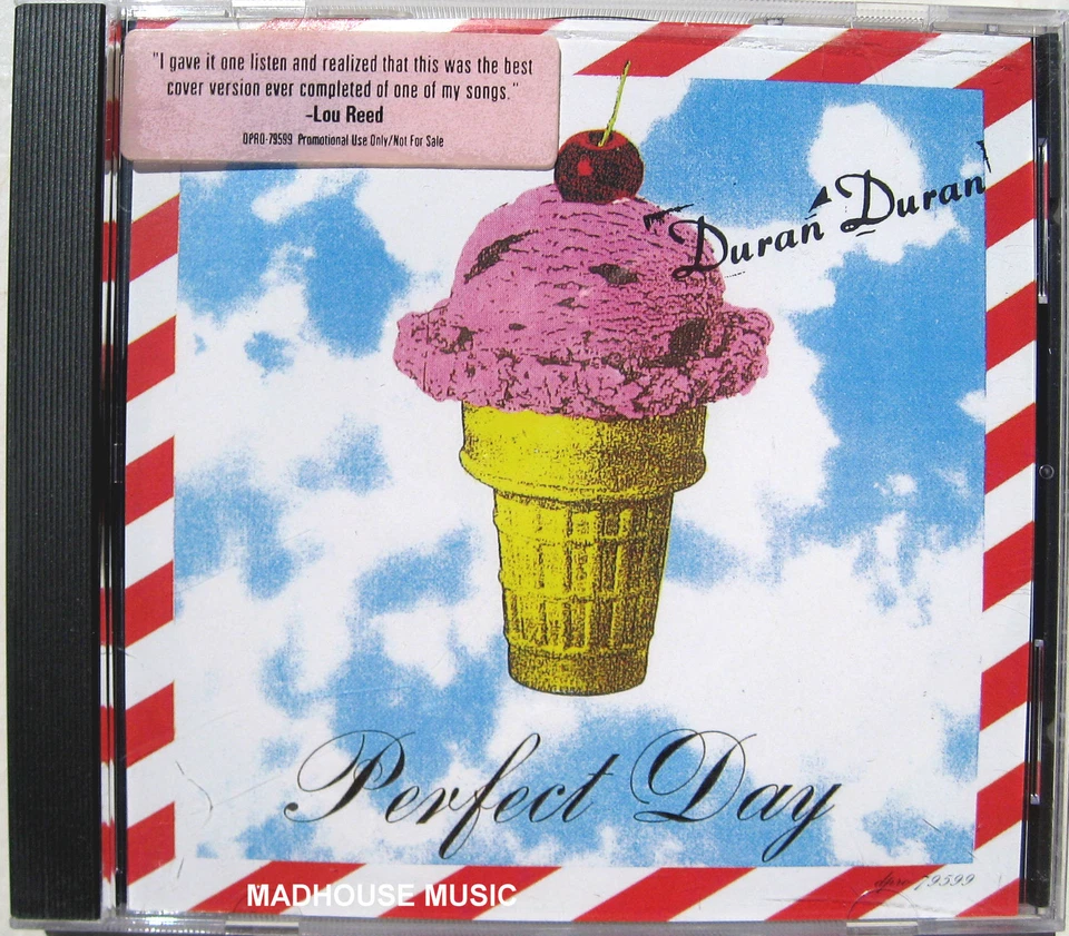DURAN DURAN CD Perfect Day USA PROMO 2 Track w/ Sticker MINT / UNPLAYED - Image 1 of 4