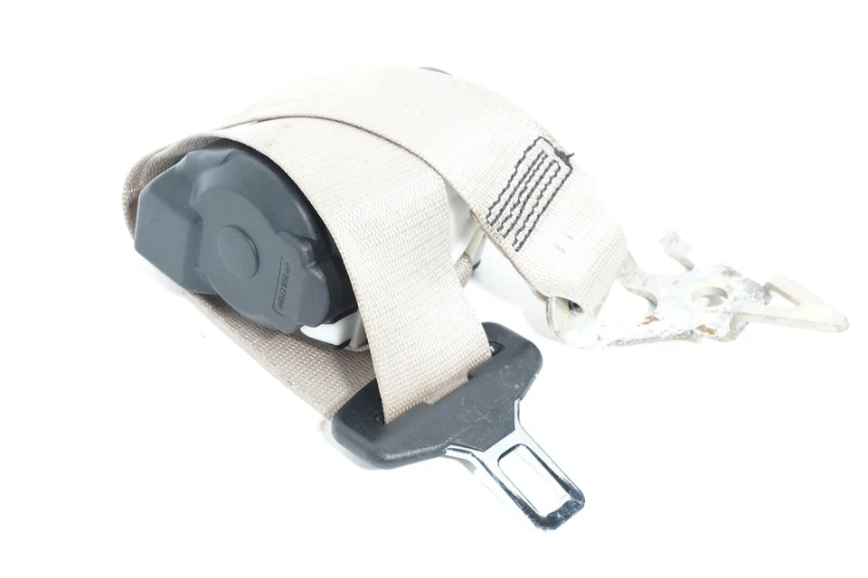 94-99 MERCEDES S420 S500 W140 TRASERO DERECHO PASO LATERAL CINTURÓN RETRACTOR BEIGE OEM Foto 1 de 4