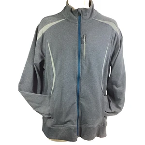 LuLuLemon Athletic Jacket -Mens Sz Large -Gray -No Hood -Nylon/Polyester/Spandex - Picture 1 of 12