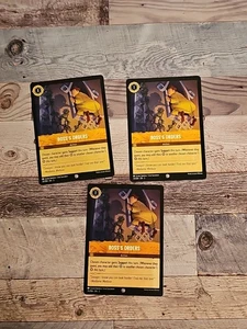 Boss's Orders 25/204 Into the Inklands Regular Disney cards x3 - Picture 1 of 2