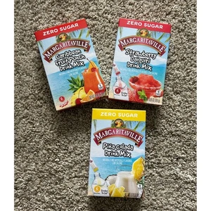 Margaritaville Zero Sugar Drink Mix Singles To Go! Variety Pack 3 Boxes - Picture 1 of 5