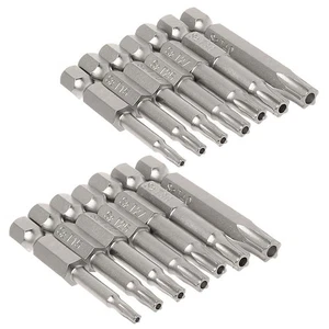 5 Punkt Security Star Torx Schraubendreher Bits Set 14tlg Security Star Torx Screwdr - Bild 1 von 8