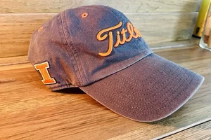 Vintage Titleist Golf Hat Adjustable University Of Illinois - Picture 1 of 7