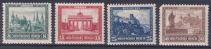Deutsches Reich Mi.Nr. 450 - 453 Nothilfe Bauwerke postfrisch ** 1930 - Picture 1 of 2