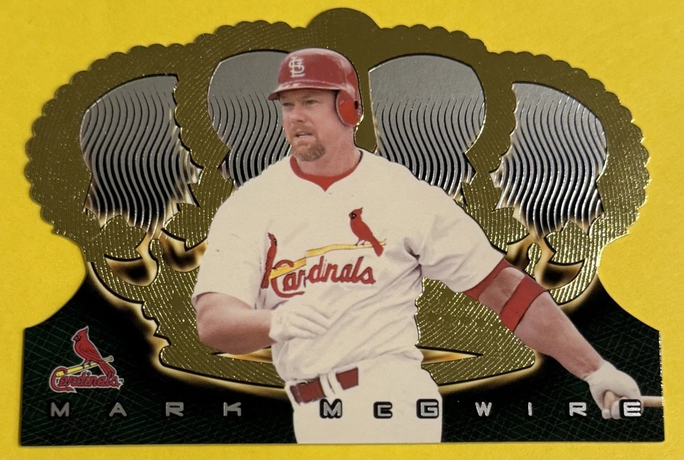 1999 Pacific Crown Royale Mark McGwire #116 Die-Cut St. Louis Cardinals  - Image 1 of 2