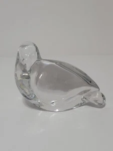 Val St Lambert - Kathleen DeSousa Dove / Bird Crystal Sculpture - Signed  - Picture 1 of 6