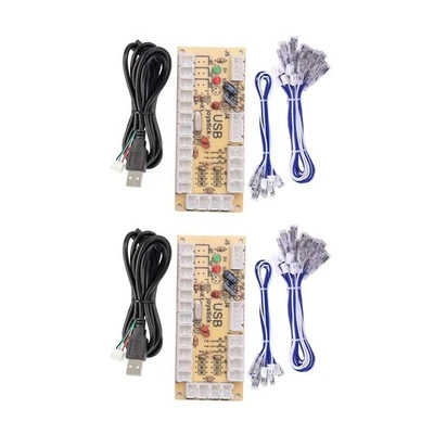 2X Zero Delay  DIY  USB-Encoder zum Joystick für PC///Androi8804 - Bild 1 von 4