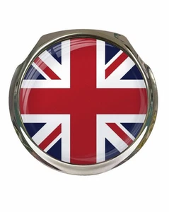 Union Jack Flag Car Grille Badge - FREE FIXINGS - Picture 1 of 3