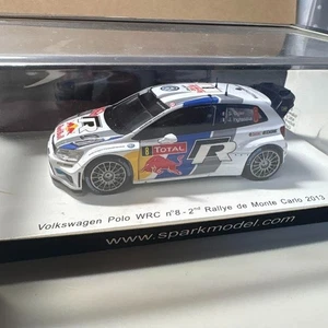 Spark 1/43 Volkswagen Polo WRC 2013 #8 Rally Car Diecast Model Collector Item - Picture 1 of 5