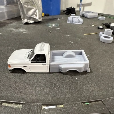 Ford doble platón impreso en 3D 1/64 Foto 1 de 4