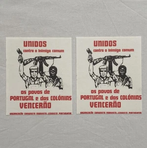 Propaganda pamphlets against Portugal Colonial War in Africa 1970s - Picture 1 of 3