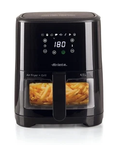 Ariete 4639 Friggitrice ad aria 4,5L 1300W 8 programmi+Grill fino 200° Nero - Foto 1 di 4