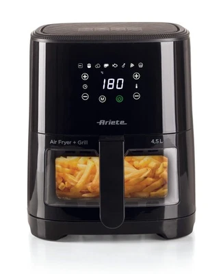 Ariete 4639 Friggitrice ad aria 4,5L 1300W 8 programmi+Grill fino 200° Nero - Immagine 1 di 4