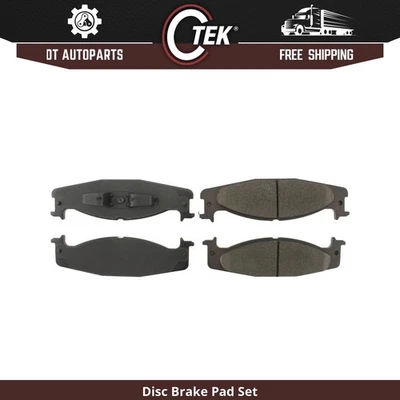 Para Ford E-150 Econoline Club Wagon 1994-2002 | Pastillas de freno de disco delanteras centradas Foto 1 de 4