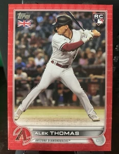 Topps 2022 edición UK - Alek Thomas #190 Big Ben/99 (RC) - Imagen 1 de 3