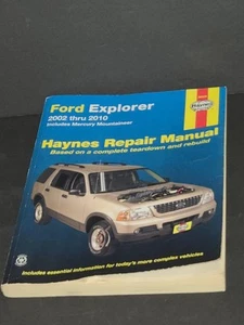 HAYNES #36025 2002 - 2010 FORD EXPLORER MERCURY MOUNTAINEER REPAIR BOOK - Picture 1 of 9