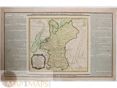 Antique map of European Russia by Brion de la Tour & Desnos, 1798. - Image 1 of 4