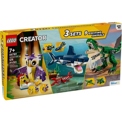 LEGO SET PACK 55789 Creator DINOSAURIO TIBURÓN LORO 31058, 31088, 31125 2024 Foto 1 de 3