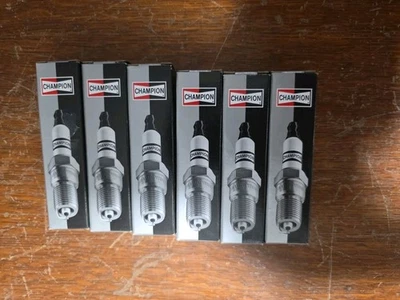 (QTY 6) Champion RE14PLP5 7440 Spark Plug Fits 2001-2010 Chrysler Town & Country - Image 1 of 3