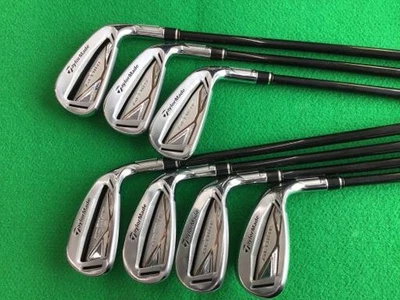 TaylorMade SIM Gloire Iron Set 6-9,Pw,Aw,Sw 7pc Flex Regular Air Speeder TM - Image 1 of 4