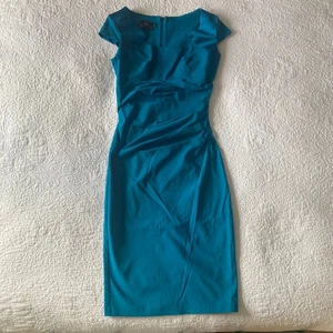 Hybrid Bodycon Stretch Teal Dress Size 10 - Picture 1 of 16
