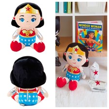 Wonder Woman™ DC Stuffed Doll With Sound, 10" NWT