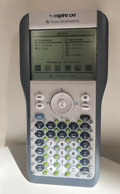 TI-Nspire CAS Graphing Calculator Texas Instruments 2008 Model Working - Image 1 of 4