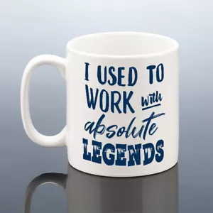 TAZA DEJAR TRABAJO Hombres Trabajo Jubilación Taza Él Divertido Buena Suerte Nuevo Trabajo Regalo Oficina - Imagen 1 de 4