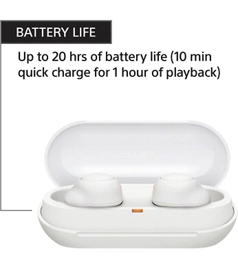 Wireless in-Ear Bluetooth Earbud Headphones with Mic and IPX4 Water Resistance - Image 1 of 2