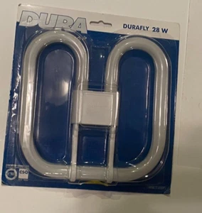 DURA 28 Watt Butterfly Compact Fluorescent Lamp - GR8 - 3500K - 2 Pin (IN-06V60) - Picture 1 of 9