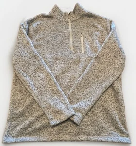 Jockey Quarter zip Pullover Men’s Cotton Poly Blend. Warm & Very comfortable - Picture 1 of 8